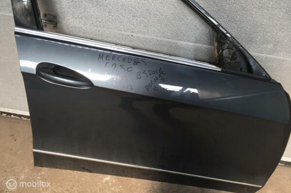 Deur rechtsvoor grijs Mercedes E-klasse W212 ('09-'16)