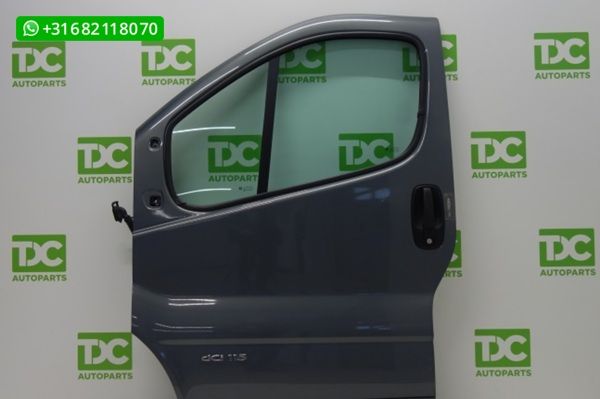 Opel Vivaro bestel A ('01-'14) Deur linksvoor grijs