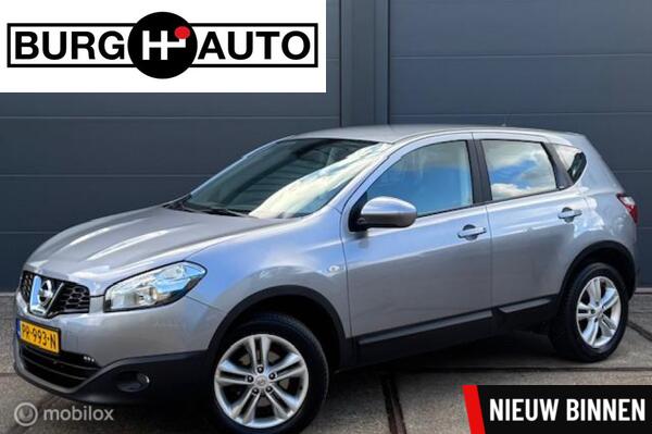 Nissan Qashqai 1.6 Acenta - ECC - CRUISE CONTROLE - CAMERA - NAVI - BLUETOOTH - LM VELGEN - EL. RAMEN VOOR + ACHTER - EL. INKLAPBARE BUITENSPIEGELS - NIEUWE APK T/M 08-10-2026 -