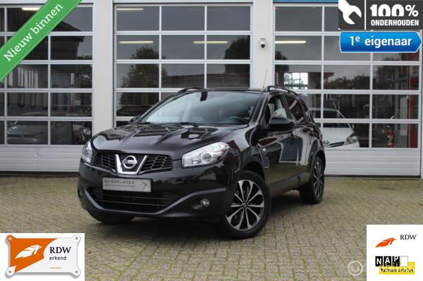 Nissan Qashqai 1.6-16V 117PK Facelift *CONNECT* *°360°* Graden Rondom Birdview Camerasysteem* NAVIGATIE PANORAMADAK HALF LEDER/ALCANTARA