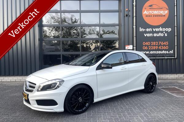 Mercedes A-klasse 180 AMG-PAKKET GROOT NAVIGATIE|XENON|TREKHAAK|STOELVERWARMING|BLUETOOTH|SPORT STOELEN