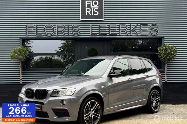 BMW X3 xDrive28i | 3.0 6 cil | M Sport | Zwart Sport Leer |