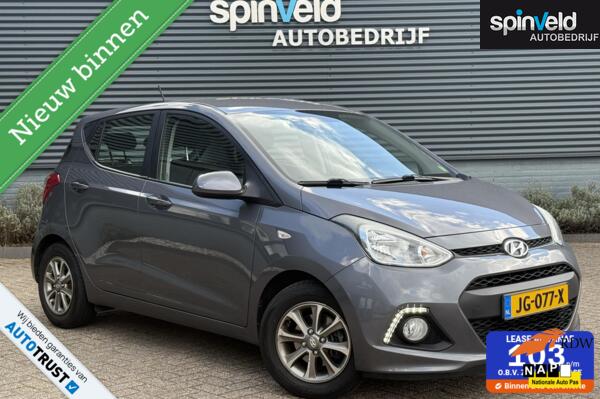 Hyundai i10 1.0i i-Motion Premium BJ`15 Airco Stoelverw. LEDdagrijv.