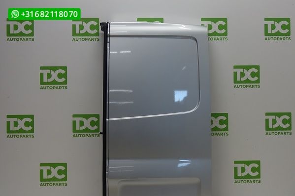 Opel Vivaro ('14-'19) Achterdeur rechts dicht zilvergrijs