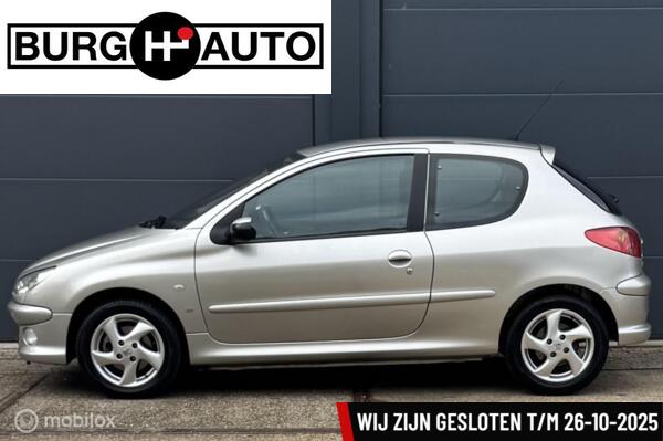 Peugeot 206 1.4-16V XS Pack 3 deurs - AIRCO - EL. RAMEN + SPIEGELS - RADIO/CD - LM VELGEN - CPV - 2E EIGENAAR - NAP - NL AUTO - APK T/M 07-10-2026 -