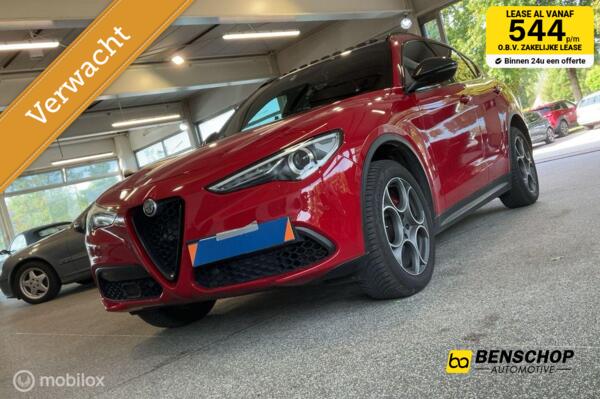 Alfa Romeo Stelvio 2.0 T AWD B-Tech Panodak Leer Navi Carplay Camera Leer