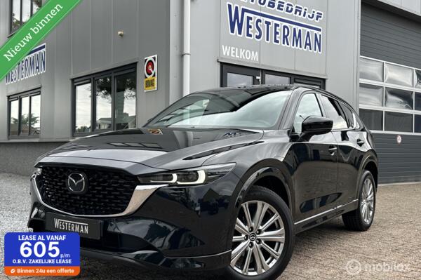 Mazda CX-5 2.5 SkyActiv-G 194 Aut Luxury Acc Leer 360° Cam Bose Carplay etc.