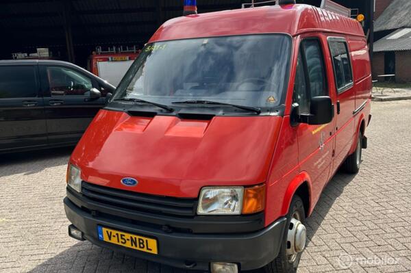 Ford Transit 1987 benzine brandweer23 D km lang en hoog