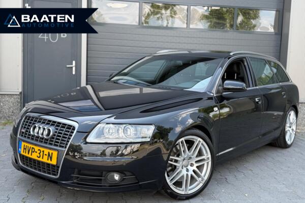 Audi A6 Avant 3.2 FSI V6 256 PK quattro S-line|Leder|19inch|Trekhaak|Youngtimer