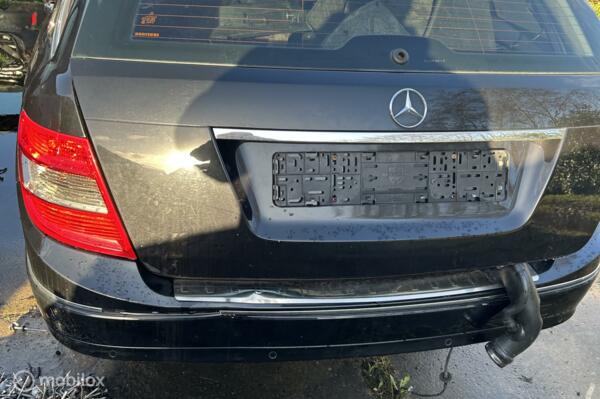 Achterklep zwart Mercedes C-klasse Estate S204 ('07-'14)
