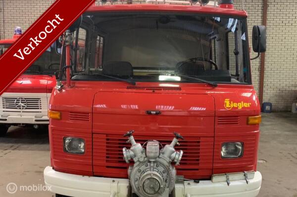 Mercedes 608 D XXL  Brandweer Camper Foodtruck 29 d km