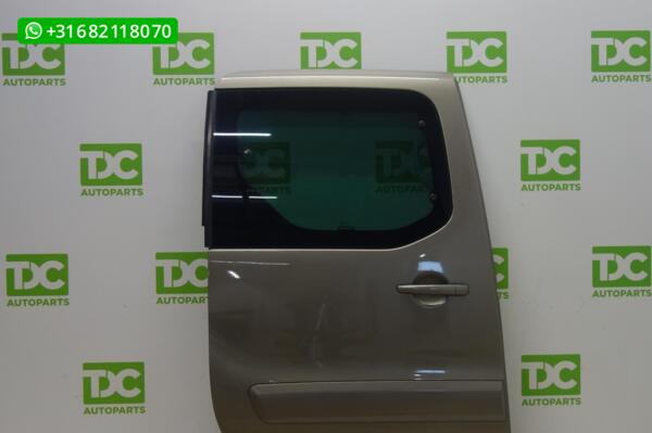 Peugeot Partner Schuifdeur met raam rechts groen metallic