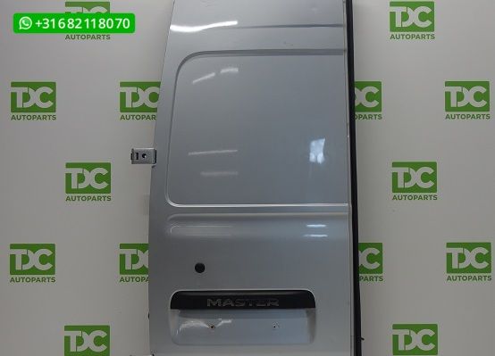 Renault Master (10-20) Achterdeur links dicht zilvergrijs H2