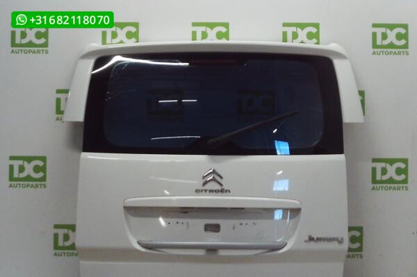 Citroen Jumpy ('07-'16) Achterklep wit met raam.