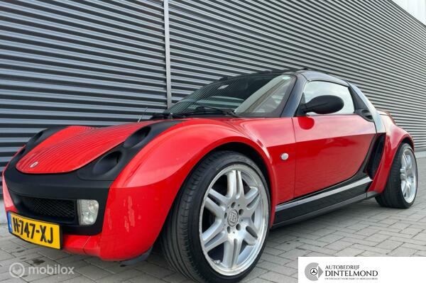 Smart roadster 82pk, mistlampen,brabus wielen, bc, f1 stuur