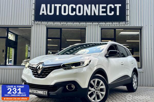 Renault Kadjar 1.2 TCe. AUTOMAAT, NAVI, LEDER, CRUISE, STOELVERWARMING.