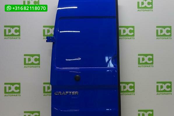 Volkswagen Crafter ('16-'22) Achterdeur links dicht blauw H2