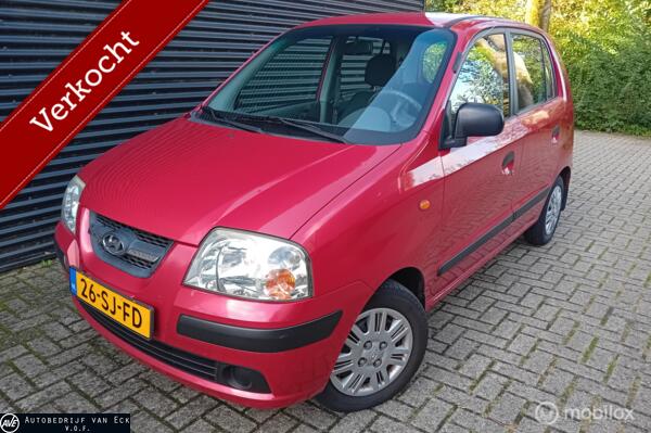 Hyundai Atos 1.1i Active Young Airco, 5drs., Lage km stand