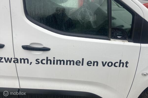 Voordeur rechts met ruit rechtsvoor Opel Combo ('18->)