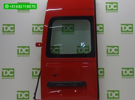Renault Master ('10-'19) Achterdeur links met ruit rood H2