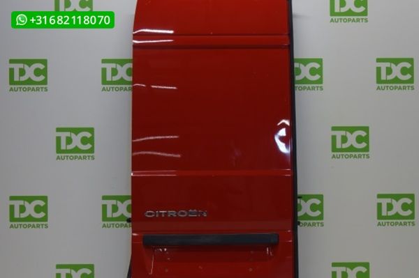 Fiat Ducato ('06-'18) Achterdeur links dicht rood