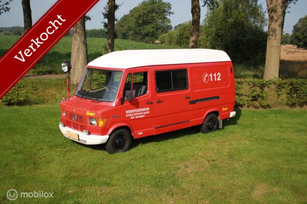 Verkocht Mercedes 310 benzine 1986 brandweer 21300 km