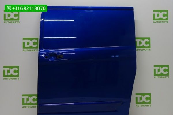 Ford Transit Custom ('12-'18) Schuifdeur links dicht blauw