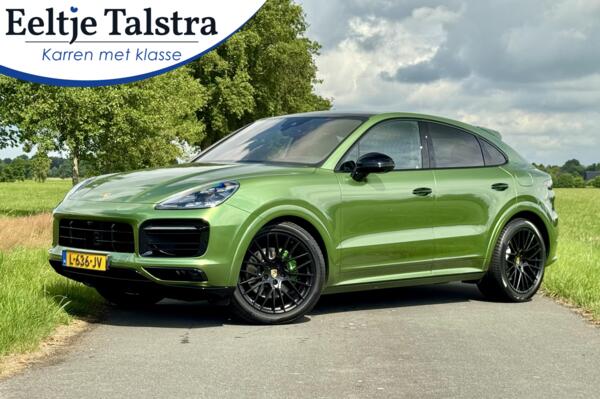 Porsche Cayenne Coupé 3.0 E-Hybrid|1e eig.|Sport Design|Adapt. stoelen|Achteras best.|Sportuitlaat|Topstaat!