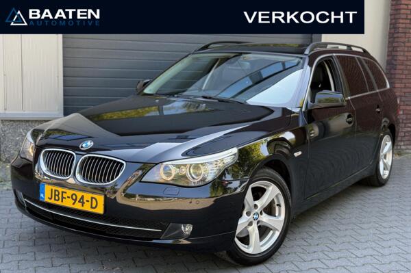 BMW 5-serie Touring 523i LCI 190PK|Pano|NaviPro|LED|Leder|Youngtimer