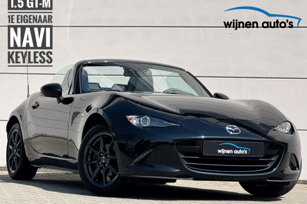 Mazda MX-5 1.5 GT-M/ 1e eig/ Voll Historie/ Topstaat/ Navi