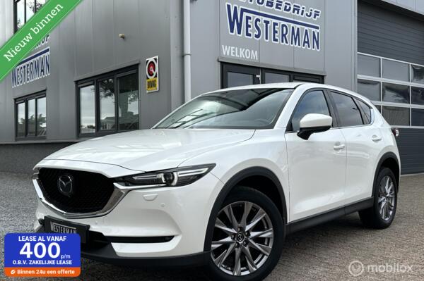 Mazda CX-5 2.0 SkyActiv-G 165Pk AUT Luxury Leer Stoel-/stuurverwarming Navi Carplay Bose etc.