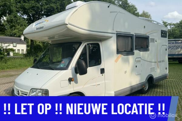 Benimar EUROPE 112.DKM 2X AIRCO 6-PERSOONS