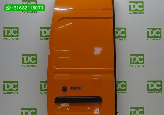 Opel Movano ('10-'18) Achterdeur links dicht oranje H2