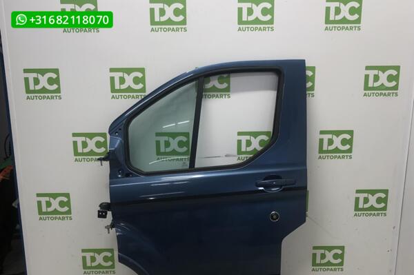 Ford Transit Custom ('12->) Voorportier links blauw
