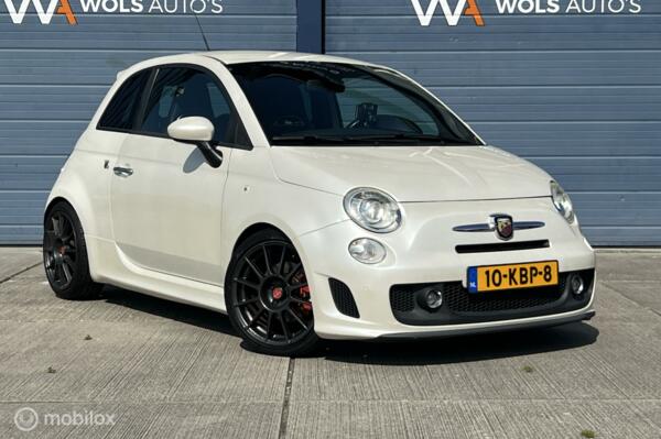 Fiat 500 1.4-16V Abarth 135PK  / NL AUTO / NAVI / PARELMOER!