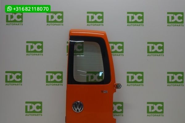 Volkswagen Caddy (03-15) Achterdeur rechts met ruit oranje