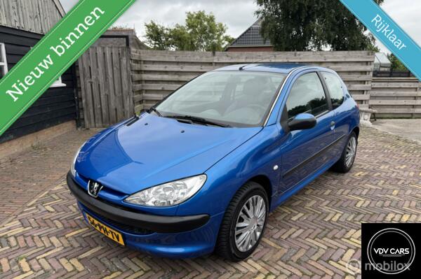 Peugeot 206 1.1i XR | Elek.pakket | 185 Dkm. + NAP