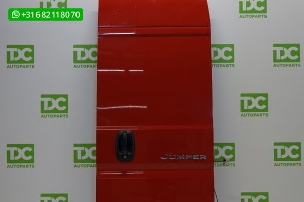 Fiat Ducato ('06-'18) Achterdeur rechts dicht rood