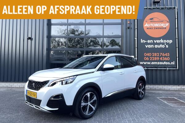 Peugeot 3008 1.2 PureTech Allure LED KOPLAMPEN|CARPLAY|TREKHAAK|KEYLESS|DODEHOEK|HALF LEER|STOELVERWARMING