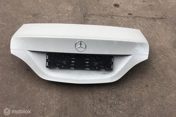 Achterklep wit Mercedes CLA-klasse C117 ('13-'19)