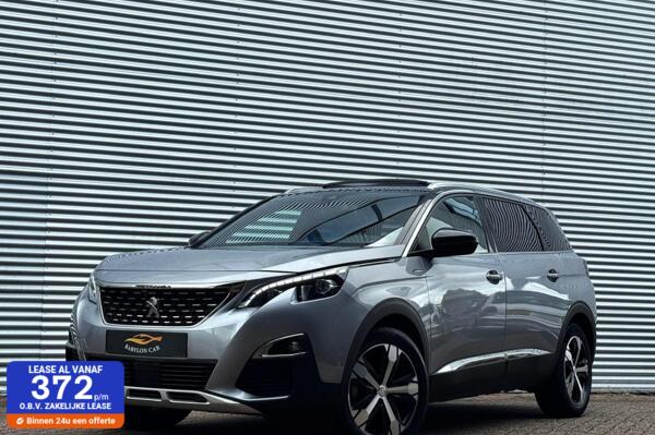 Peugeot 5008 1.2 GT-Line Aut/Panodak/Camera/Leder/Massagestoelen/Apple Carplay/Cruise Control/stoelverwarming