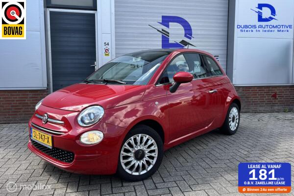 Fiat 500 1.2 Lounge|PANO|CARPLAY|CRUISE|AIRCO|NAP|TOP AUTO!
