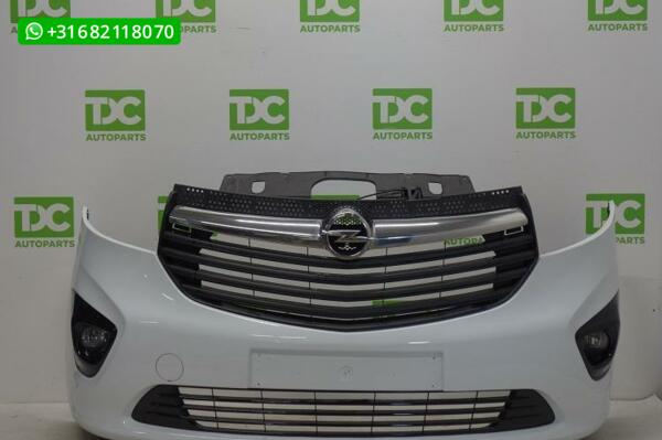 Opel Vivaro Voorkop voorfront front  (compleet) wit