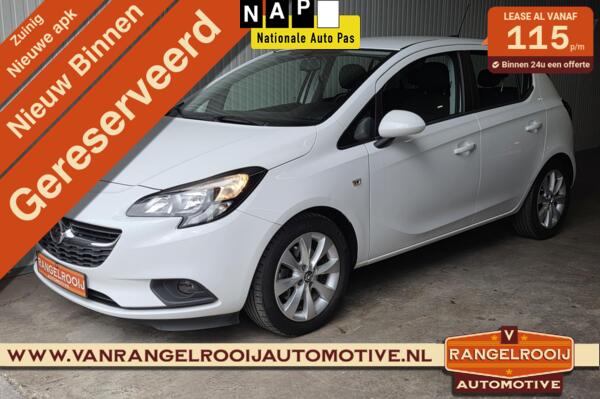 Opel Corsa 1.0 Turbo Edition, airco, cruise, pdc, 15" lm velgen
