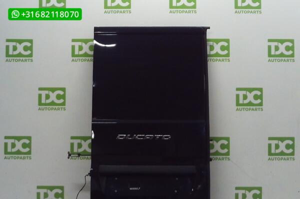 Fiat Ducato Achterdeur links dicht zwart H1