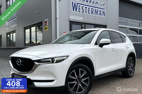 Mazda CX-5 2.0 SkyActiv-G 165Pk Aut Luxury Leer Navi Led Keyless Trekh. 19"Lmv etc.