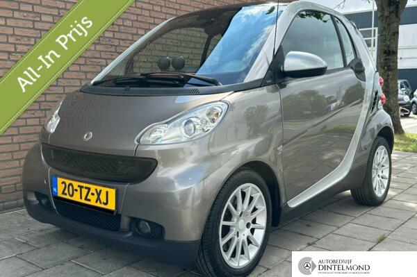 Smart fortwo coupé 1.0 Turbo Passion, AC, Panoramadak, Servo