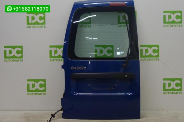 Volkswagen Caddy Achterdeur links met ruit india blue blauw