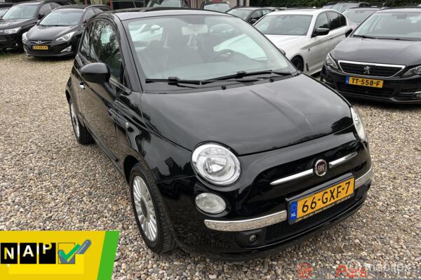 Fiat 500 1.2 Lounge,Ponarama-dak,Airco,2de eigenaar!