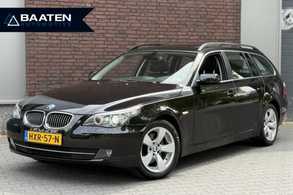 BMW 5-serie Touring 523i Executive|Dealer onderhouden|2e eig|Pano|Leder|Softclose